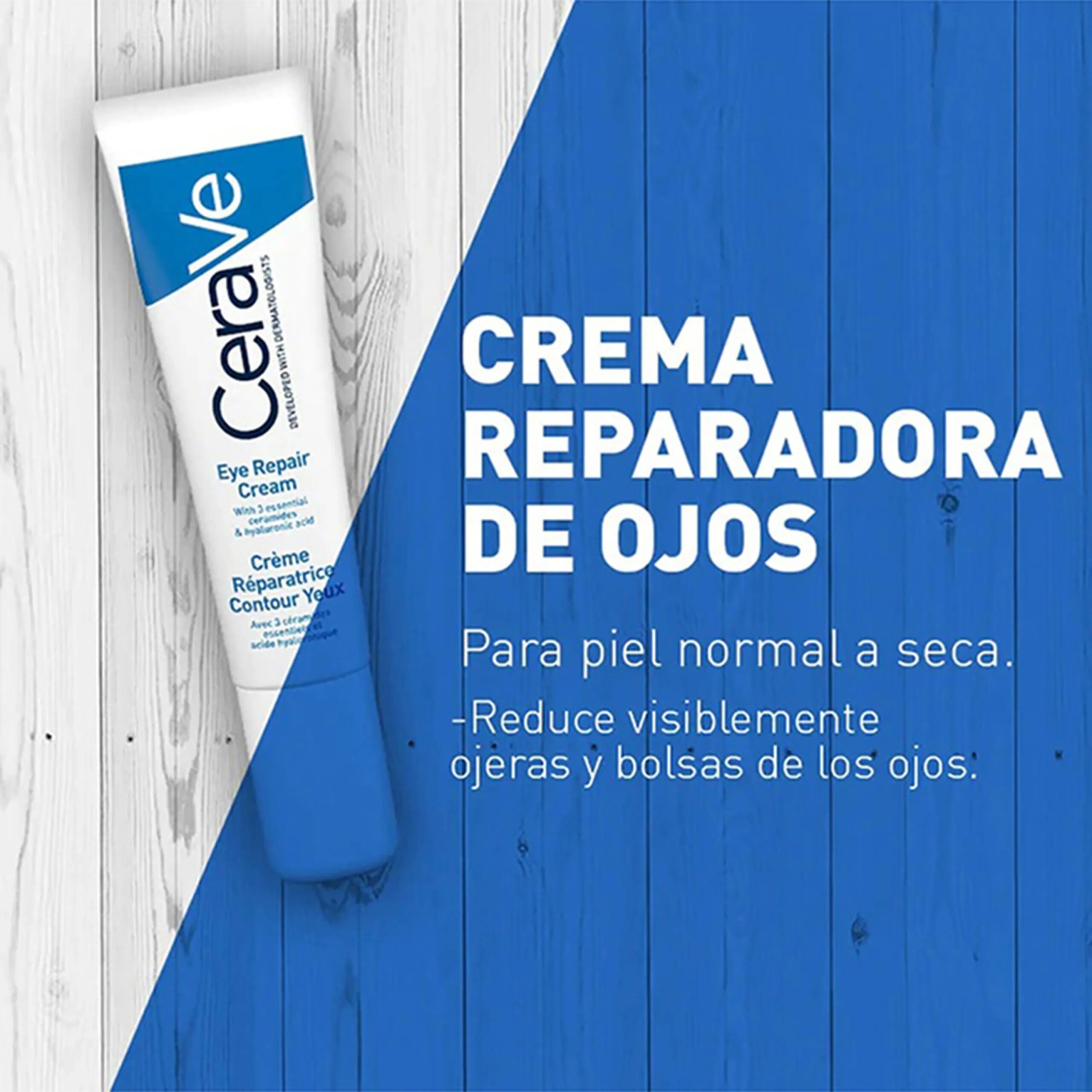 CeraVe Niacinamide Lightening And Anti-Edema Hyaluronic Acid Regenerating Eye Cream - Afbeelding 3