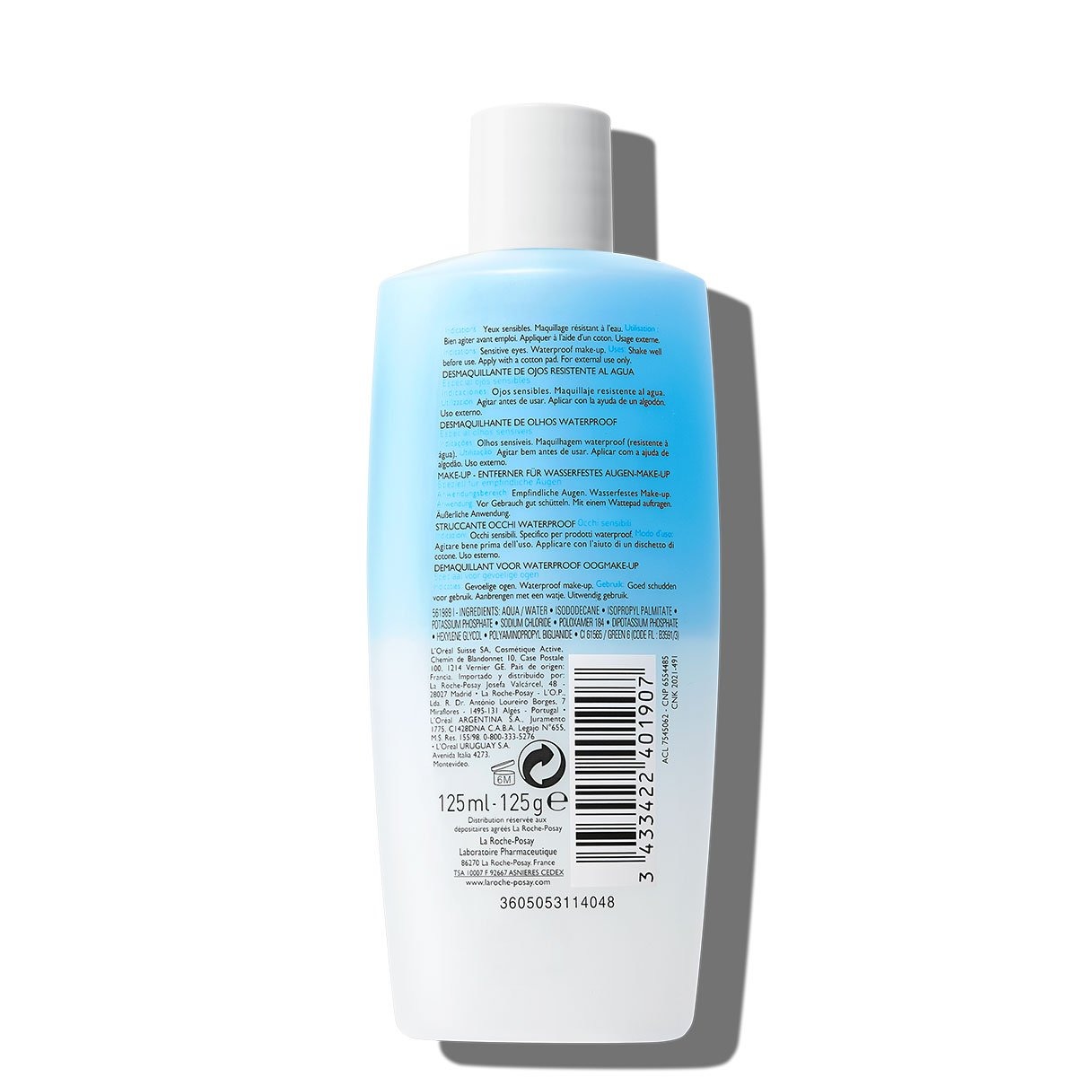 La Roche Posay Toleriane Respectissime Waterproof Eye-Makeup Cleansing - Afbeelding 2