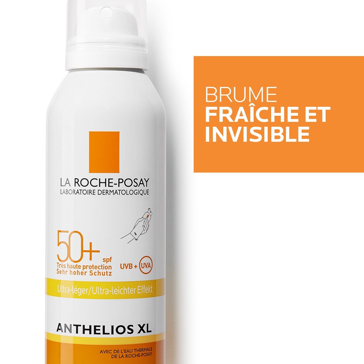 La Roche Posay Anthelios XL Ultra-Light Mist SPF50+ Spray - Afbeelding 2