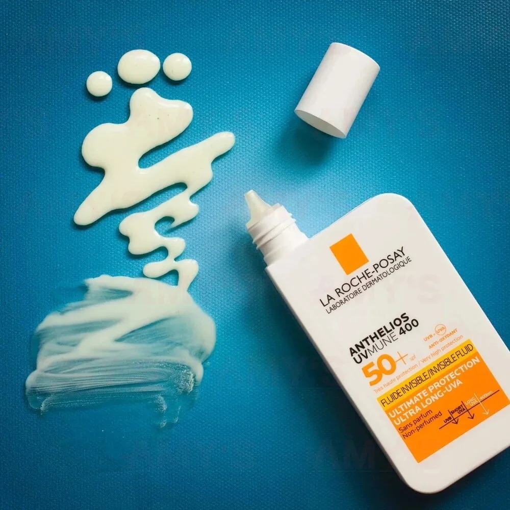 La Roche Posay Anthelios UVmune 400 Invisible Fluid Without Perfume SPF50+ - Afbeelding 3