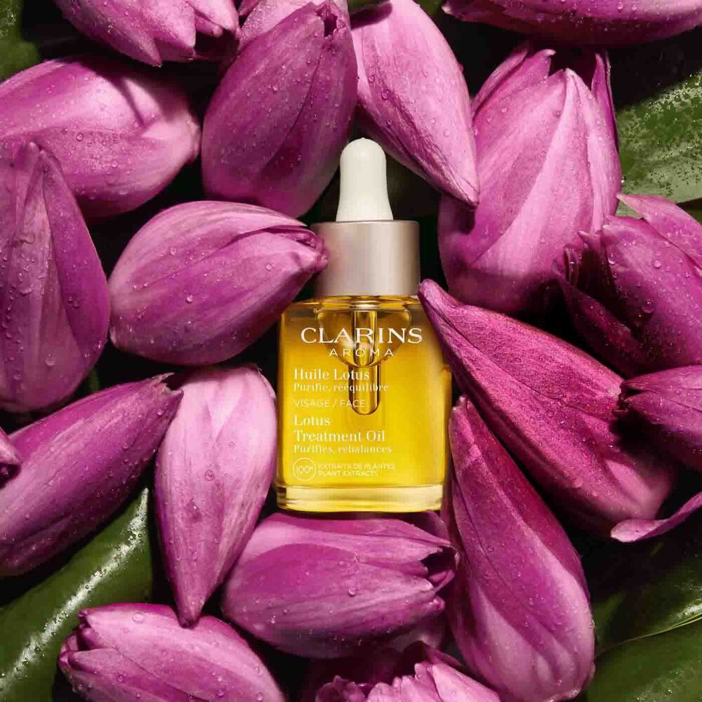 Clarins Lotus Treatment OilCombination/Oily Skin - Afbeelding 4