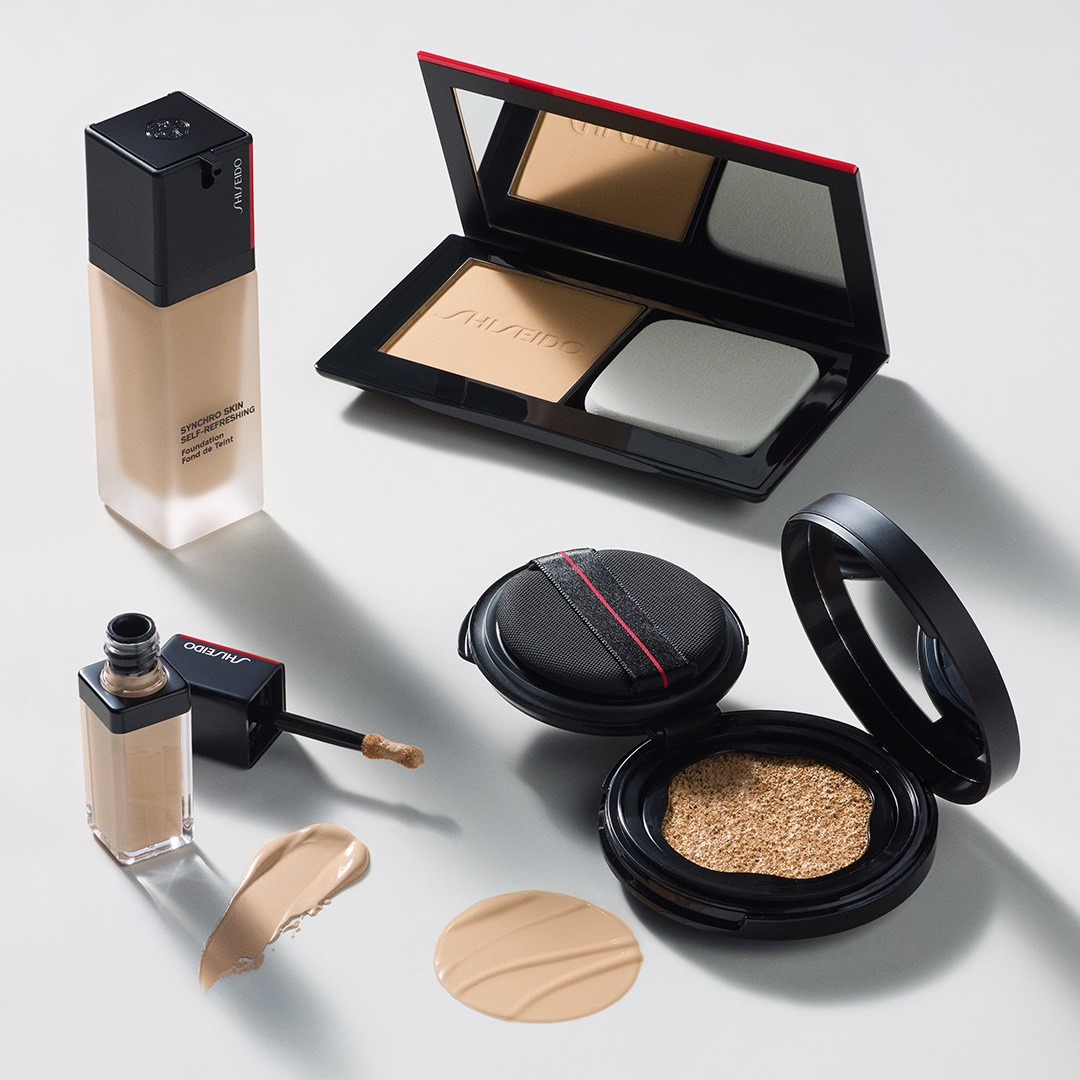 Shiseido Synchro Skin Self-Refreshing Custom Finish Powder Foundation Opal/130 - Afbeelding 6