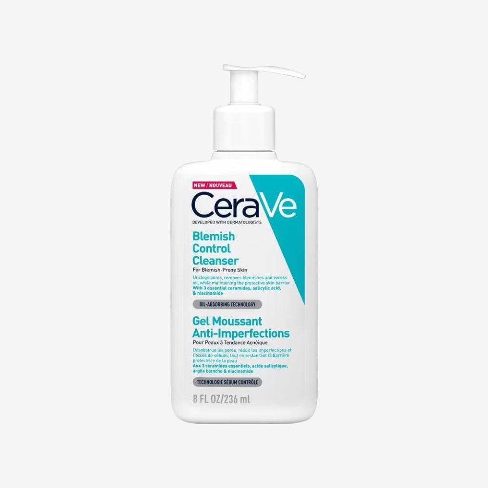 Cerave CeraVe Anti-Acne Cleansing Gel Cleanser 236ml Anti-Acne 236 ml Skincare Face Cleansers Beauty Image by The Bella Skin